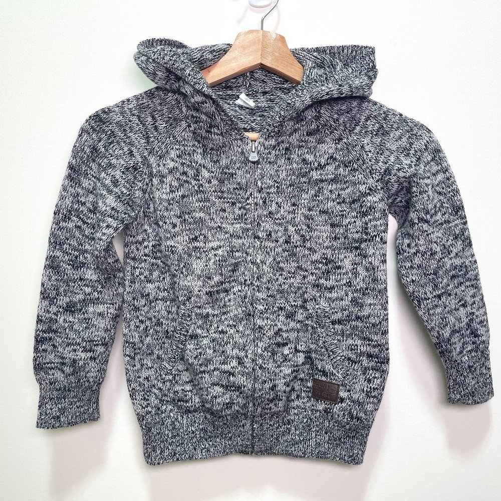 Gap Kids Full Zip Knitted Sweater sz 5